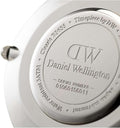 Daniel Wellington Classic Southampton White Dial Three Tone Nylon Strap Watch For Women - DW00100050