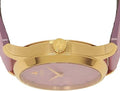 Gucci G Timeless Quartz Lilac Dial Lilac Leather Strap Watch For Women - YA1264098