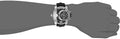 Diesel Mr Daddy Chronograph White Dial Black Leather Strap Watch For Men - DZ7125