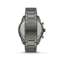 Fossil Bronson Chronograph Blue Dial Grey Steel Strap Watch for Men - FS5711