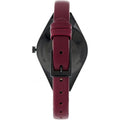Calvin Klein Rebel Red Black Dial Red Leather Strap Watch for Women - K8P237U1