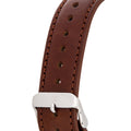 Tommy Hilfiger Deacon White Dial Brown Leather Strap Watch for Men - 1791550