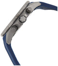 Hugo Boss Globetrotter Blue Dial Blue Silicone Strap Watch for Men - 1513821