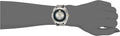Versace Shadov Quartz Silver Dial Snakeskin Green Leather Strap Watch for Women - VEBM00718