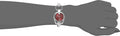Gucci Horsebit Quartz Red Dial Silver Steel Strap Watch For Women - YA139502