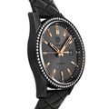 Tag Heuer Carrera Diamonds Anthracite Black Dial Black Leather Strap Watch for Women - WAR1115.FC6392