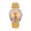 Breitling Chronomat Automatic 36 South Sea Brown Dial Brown Leather Strap Watch for Women - A10380611A1P1