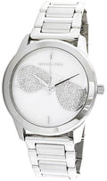Michael Kors Harman Analog Silver Dial Silver Steel Strap Watch For Women - MK3672