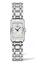 Longines Dolcevita Diamonds Mother of Pearl Dial Silver Steel Strap Watch for Women - L5.258.4.87.6