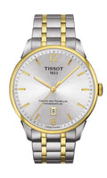 Tissot Chemin Des Tourelles Powermatic 80 Silver Dial Two Tone Steel Strap Watch For Men - T099.407.22.038.00