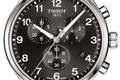 Tissot Chrono XL Classic Black Dial Black Leather Strap Watch For Men - T116.617.16.057.00
