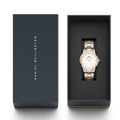 Daniel Wellington Iconic Link White Dial Two Tone Steel Strap Watch For Women - DW00100359