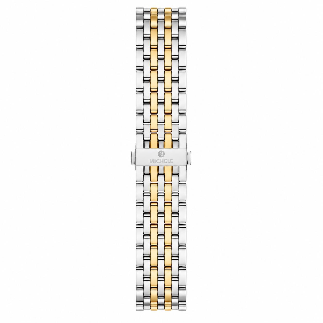 Michele Serein Mother of Pearl Dial Two Tone Steel Strap Watch for Women - MWW21B000015