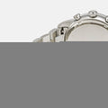 Fossil Sport Tourer Chronograph Black Dial Silver Steel Strap Watch for Men - FS6045