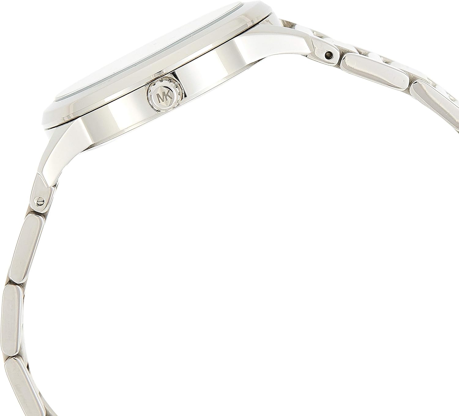 Michael Kors Harman Analog Silver Dial Silver Steel Strap Watch For Women - MK3672