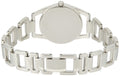 Calvin Klein Dainty Silver Dial Silver Steel Strap Watch for Women - K7L23146
