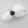 Gucci G Timeless Black Dial Silver Steel Strap Watch For Women - YA1264029