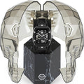 Philipp Plein The Skeleton Black Dial Black Silicone Strap Watch for Men - PWVBA0423