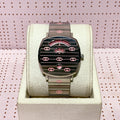 Gucci Grip Quartz Silver Dial Silver Steel Strap Watch For Women - YA157438