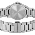 Gucci G Timeless Grey Dial Silver Steel Strap Watch For Women - YA126522