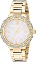 Michael Kors Taryn Quartz Gold Dial Gold Steel Strap Watch For Women - MK4459