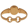 Gucci Guccissima Collection Quartz Black Dial Rose Gold Steel Strap Watch For Women - YA134509