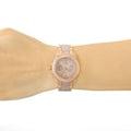 Michael Kors Blair Rose Gold Dial Two Tone Steel Strap Watch for Women - MK6175