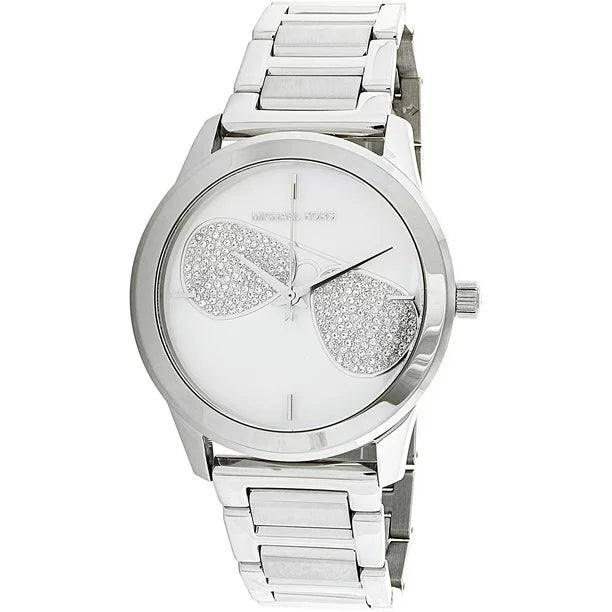Michael Kors Harman Analog Silver Dial Silver Steel Strap Watch For Women - MK3672