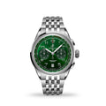 Breitling Premier B01 Chronograph 42 Green Dial Silver Steel Strap Watch for Men - AB0145371L1A1