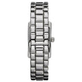 Emporio Armani Classic Black Dial Silver Stainless Steel Watch For Women - AR0157