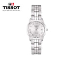 Tissot T Classic PR100 Silver Dial Silver Steel Strap Watch For Women - T049.210.11.033.00