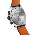 Tag Heuer Formula 1 Gulf Edition Blue Dial Blue Leather Strap Watch for Men - CAZ101N.FC8243