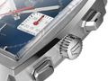 Tag Heuer Monaco Automatic Chronograph Blue Dial Silver Steel Strap Watch for Men - CBL2111.BA0644