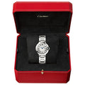 Cartier Ballon Bleu De Cartier White Dial Silver Steel Strap Watch for Women - W69010Z4