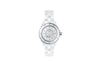 Chanel J12 Diamonds Quartz Mother of Pearl White Dial White Steel Strap Watch for Women - J12 H2570