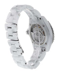 Chanel J12 Quartz Diamonds White Dial White Steel Strap Watch for Women - J12 H5703