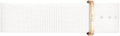 Daniel Wellington Classic Dover White Dial White Nylon Strap Watch For Women - DW00100309