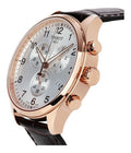 Tissot Chrono XL Classic Silver Dial Brown Leather Strap Watch For Men - T116.617.36.037.00