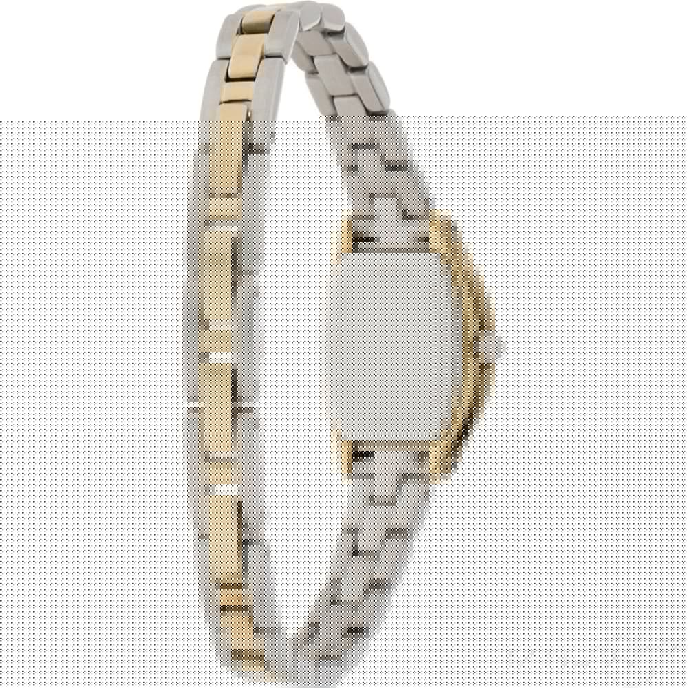 Fossil Molly Silver Dial Two Tone Steel Strap Watch for Women - ES3287