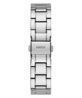 Guess Trend Diamonds Silver Dial Silver Steel Strap Watch for Women - GW0512L1