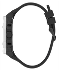 Guess Formula Chronograph Black Dial Black Silicone Strap Watch For Men - GW0579G1