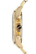Hugo Boss Ikon Blue Dial Gold Steel Strap Watch for Men - 1513340