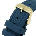 Hugo Boss Globetrotter Blue Dial Blue Silicone Strap Watch for Men - 1513822