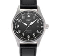 IWC Pilot's Mark XVIII 40mm Black Dial Black Leather Strap Watch for Men - IW327001