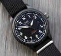 IWC Pilot Watch Chronograph Top Gun Edition Black Dial Black Nylon Strap Watch for Men - IW326901