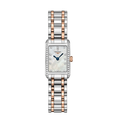 Longines Dolcevita Diamonds Mother of Pearl White Dial Two Tone Steel Strap Watch for Women - L5.258.5.89.7