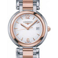 Longines PrimaLuna Quartz White Dial Two Tone Steel Strap Watch for Women - L8.110.5.16.6