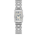 Longines Dolcevita Diamonds Silver Dial Silver Steel Strap Watch for Women - L5.258.0.71.6