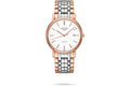 Longines Presence 38.5mm Automatic White Dial Two Tone Steel Strap Watch for Men - L4.921.1.12.7