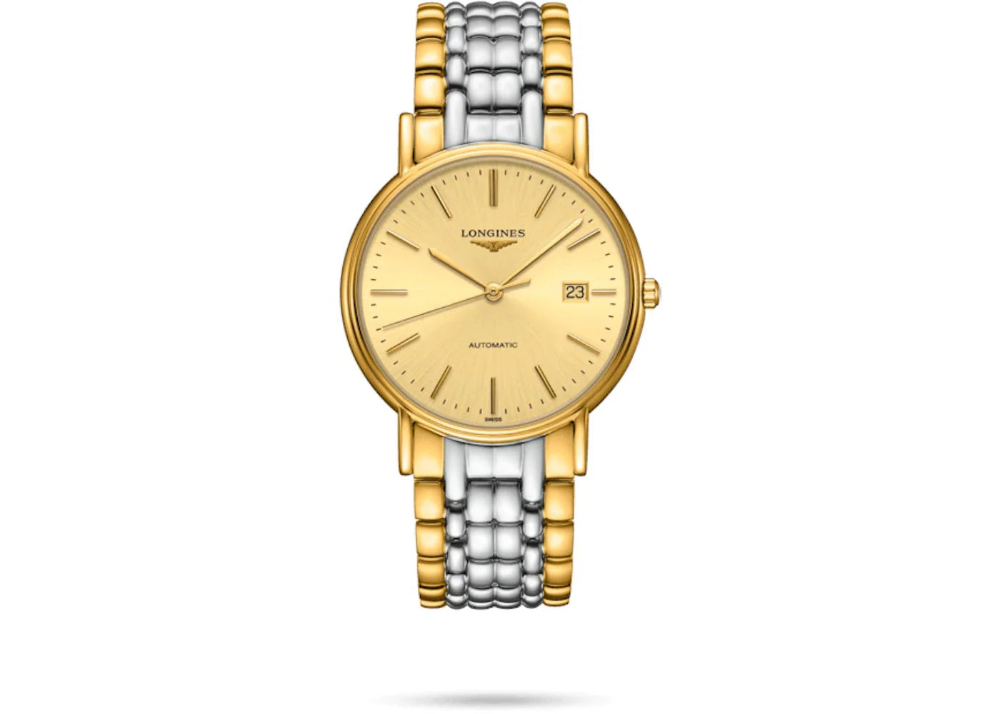 Longines Presence 38.5mm Automatic Stainless Steel Watch for Men - L4.921.2.32.7